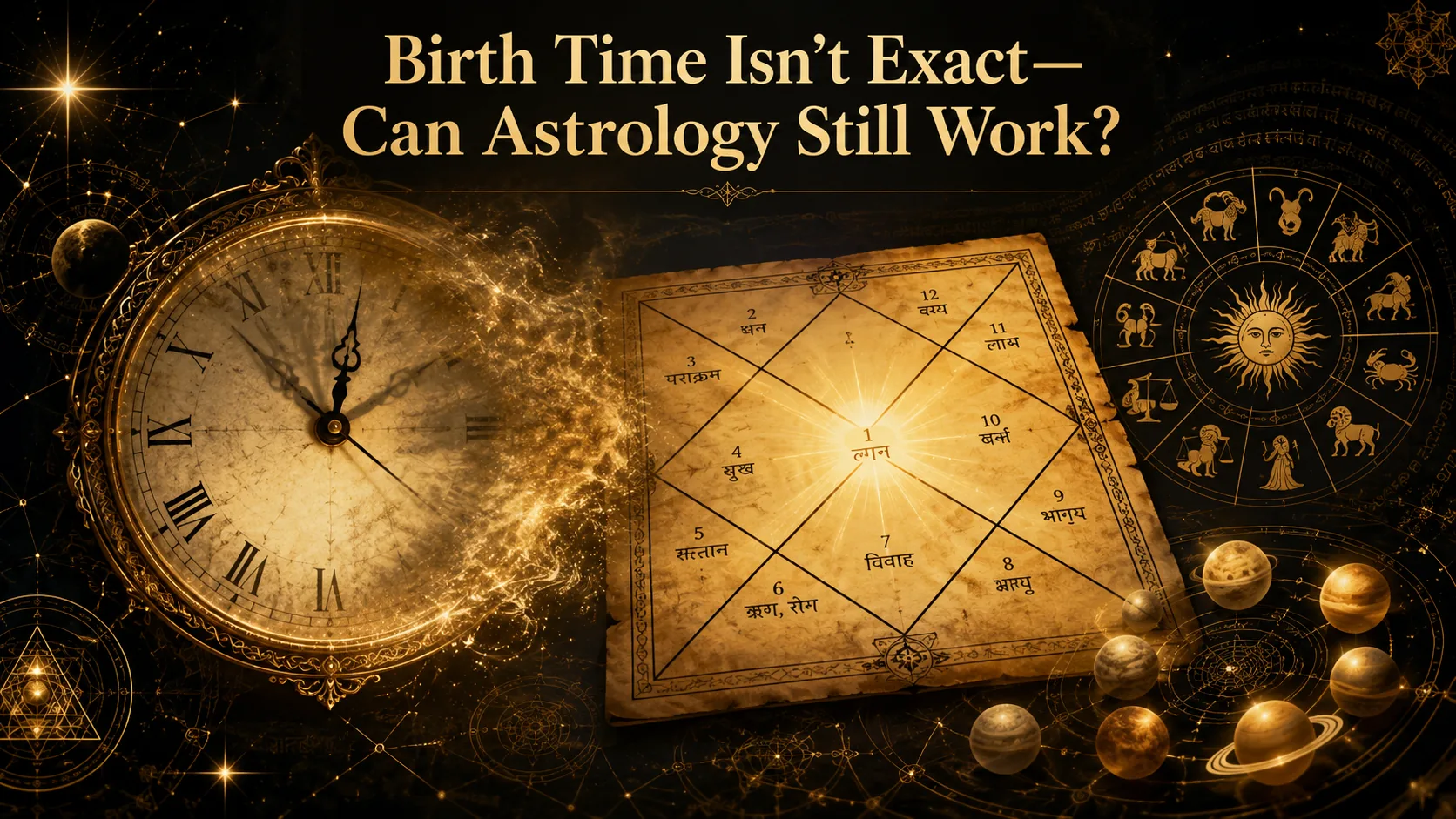 Birth Time Isn't Exact—Can Astrology Still Work?