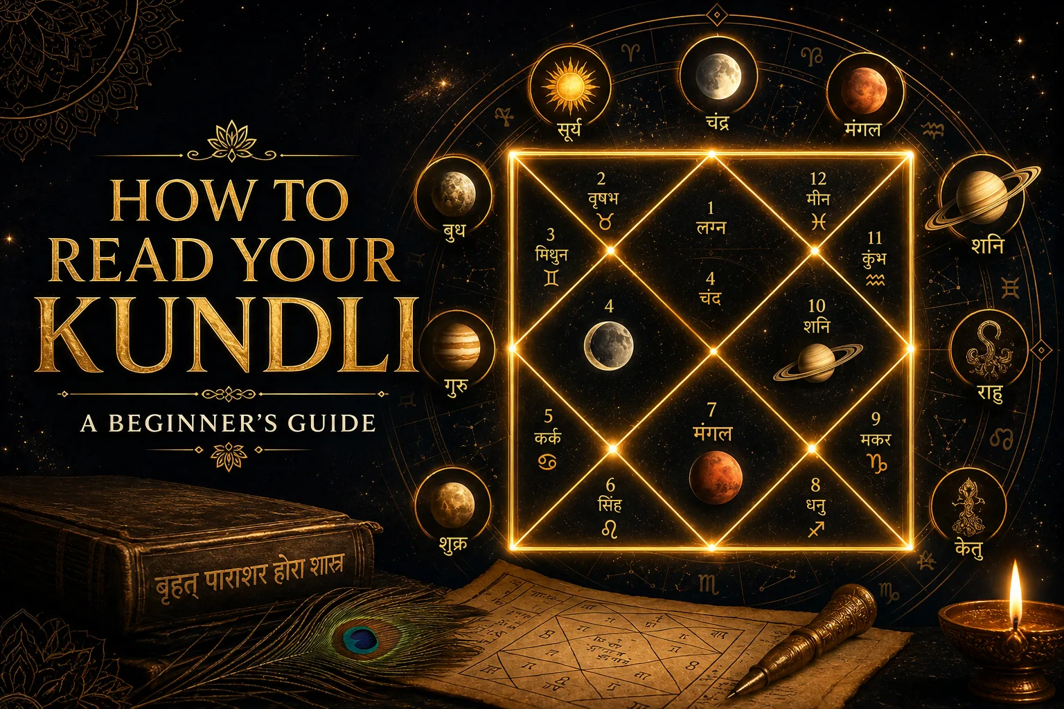 How to Read Your Kundli: A Beginner's Guide